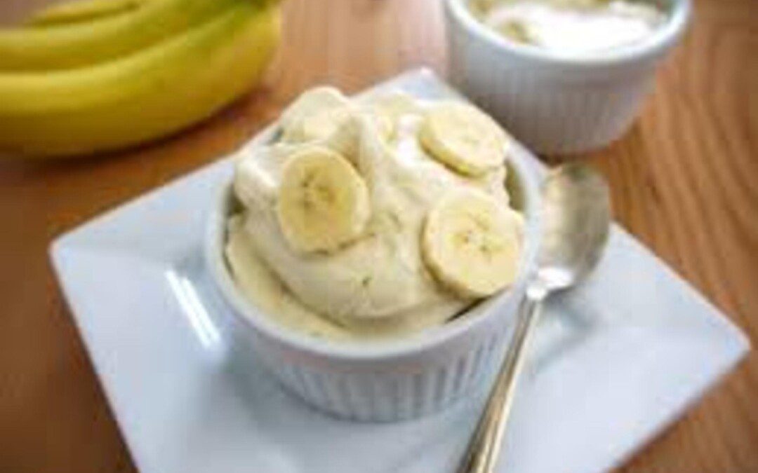 Recept: Banán fagyi – glutén, tej és cukormentes