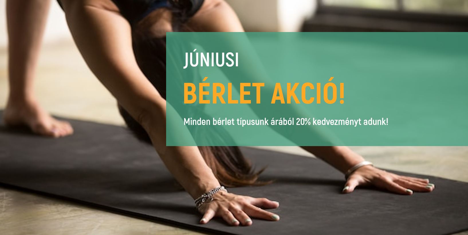 akció 2022 junius Bhaktivedanta Jógastúdió Csillaghegy